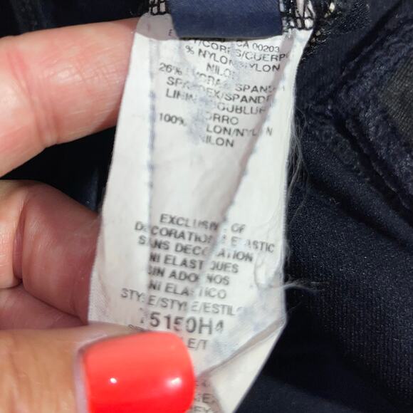 Anne Cole One Piece Swimsuit Buckle Retro Tank - Picture 9 of 10